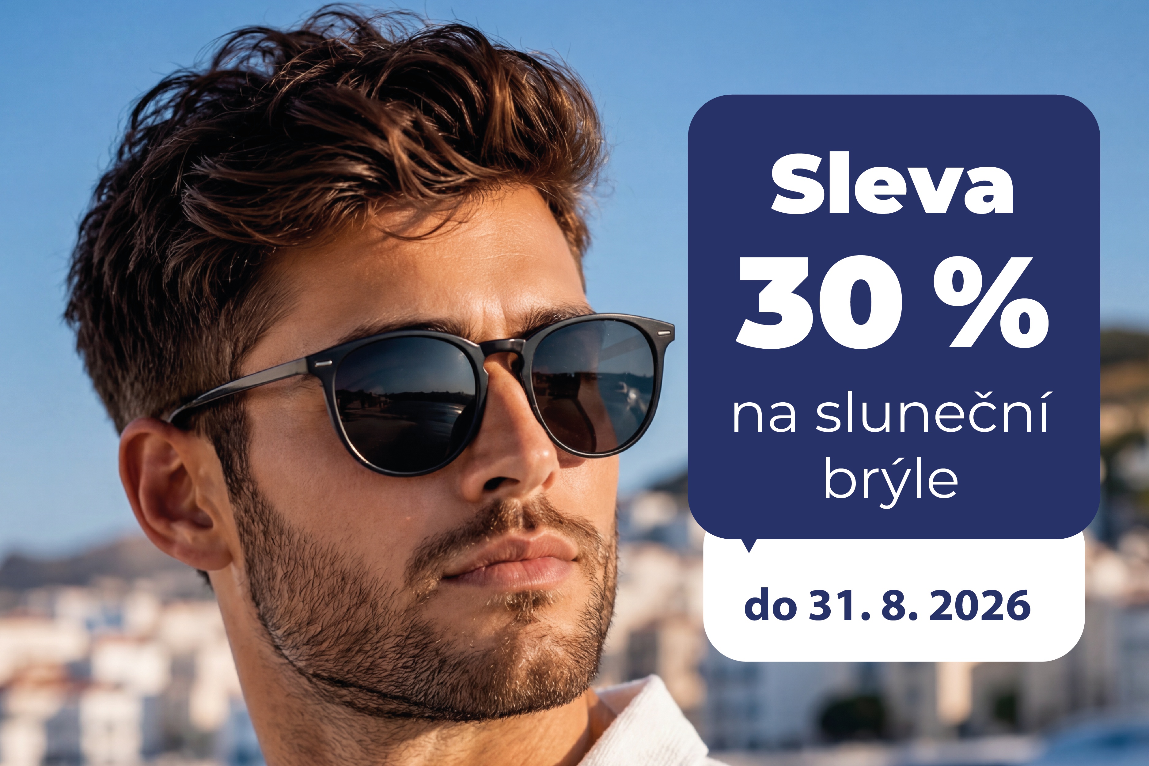 Sleva 30 % na sluneční brýle