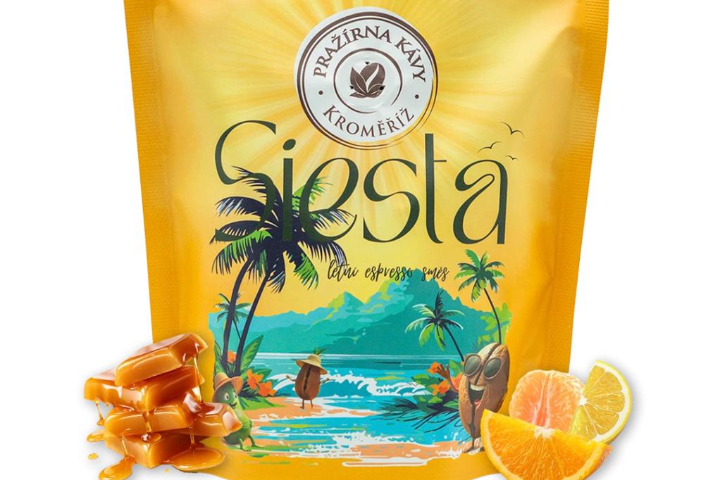 Letní espresso směs SIESTA 250g