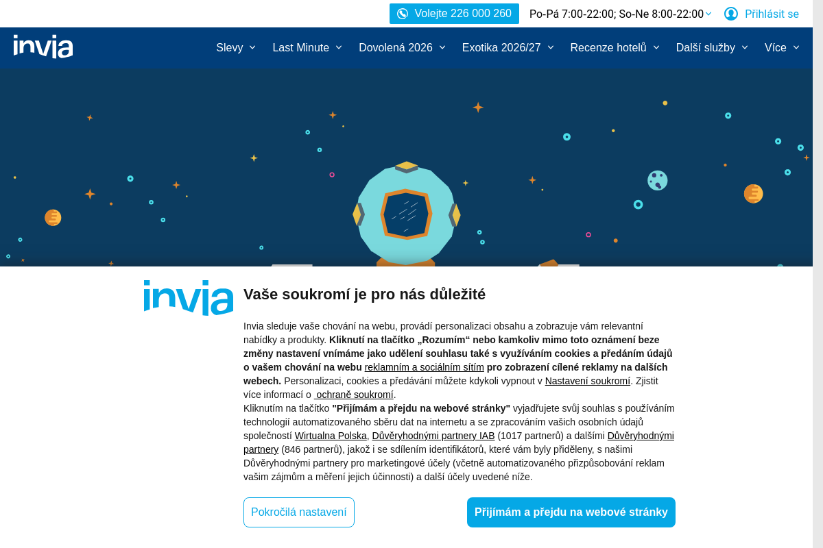 Invia - cestovní agentura