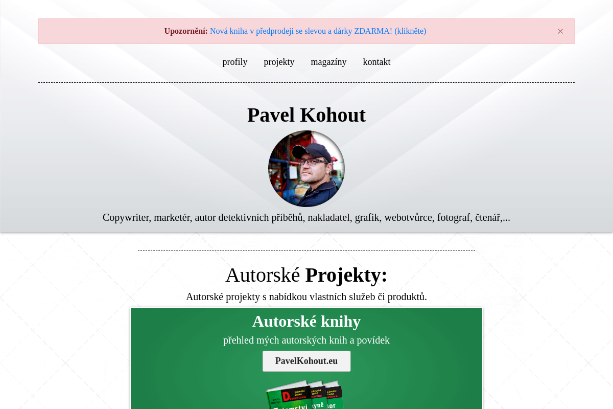Pavel Kohout - spisovatel