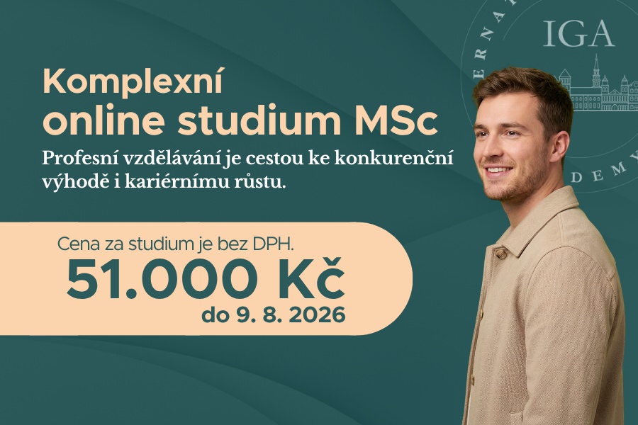 Komplexní online studium MSc