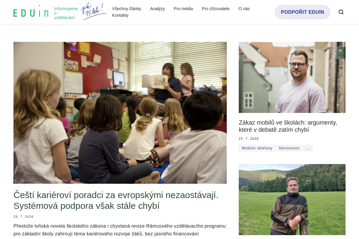 EDUin - informační centrum o vzdělávání
