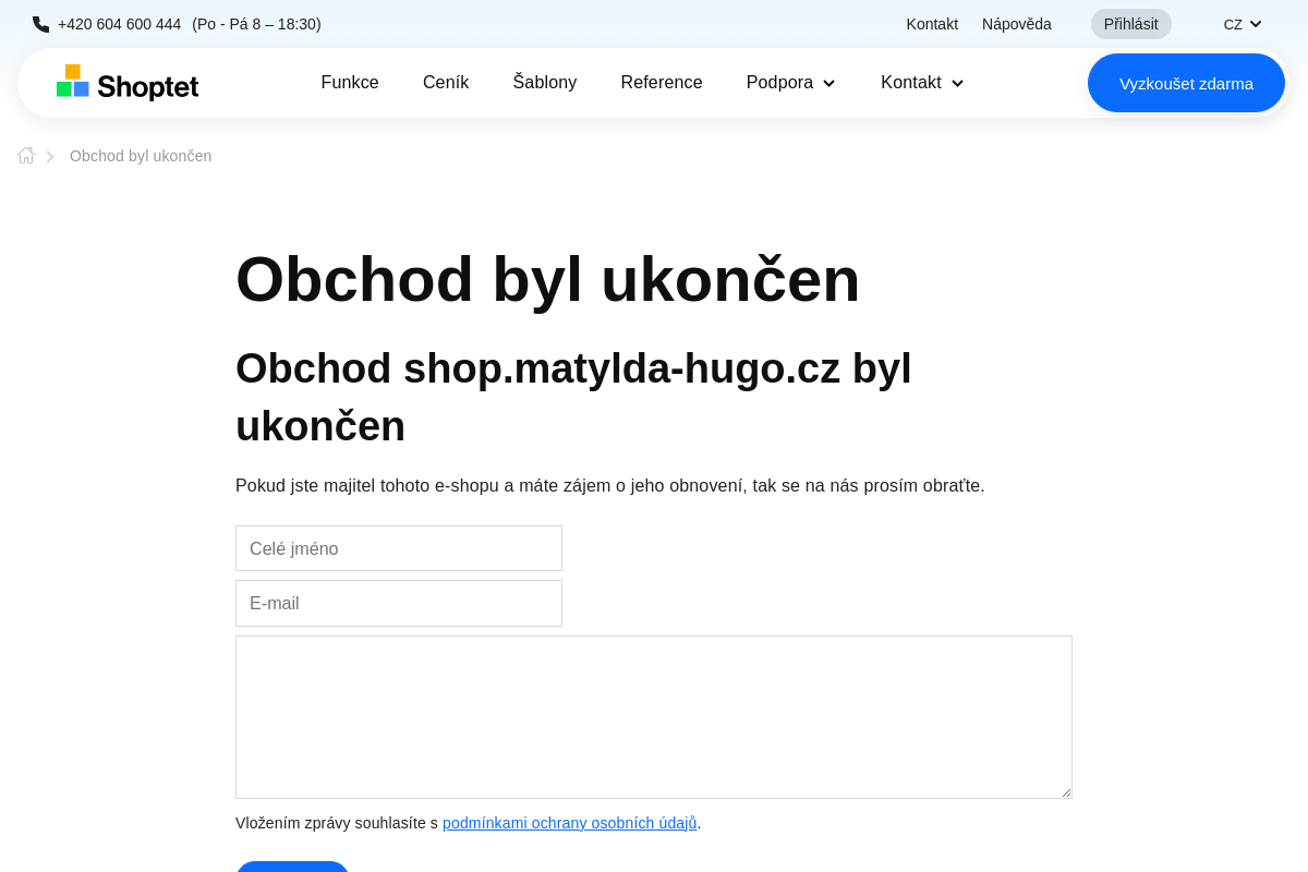 Shop.matylda-hugo.cz