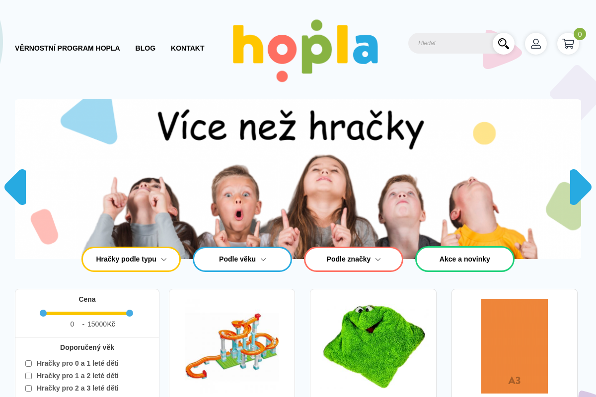 Hoplahracky.cz