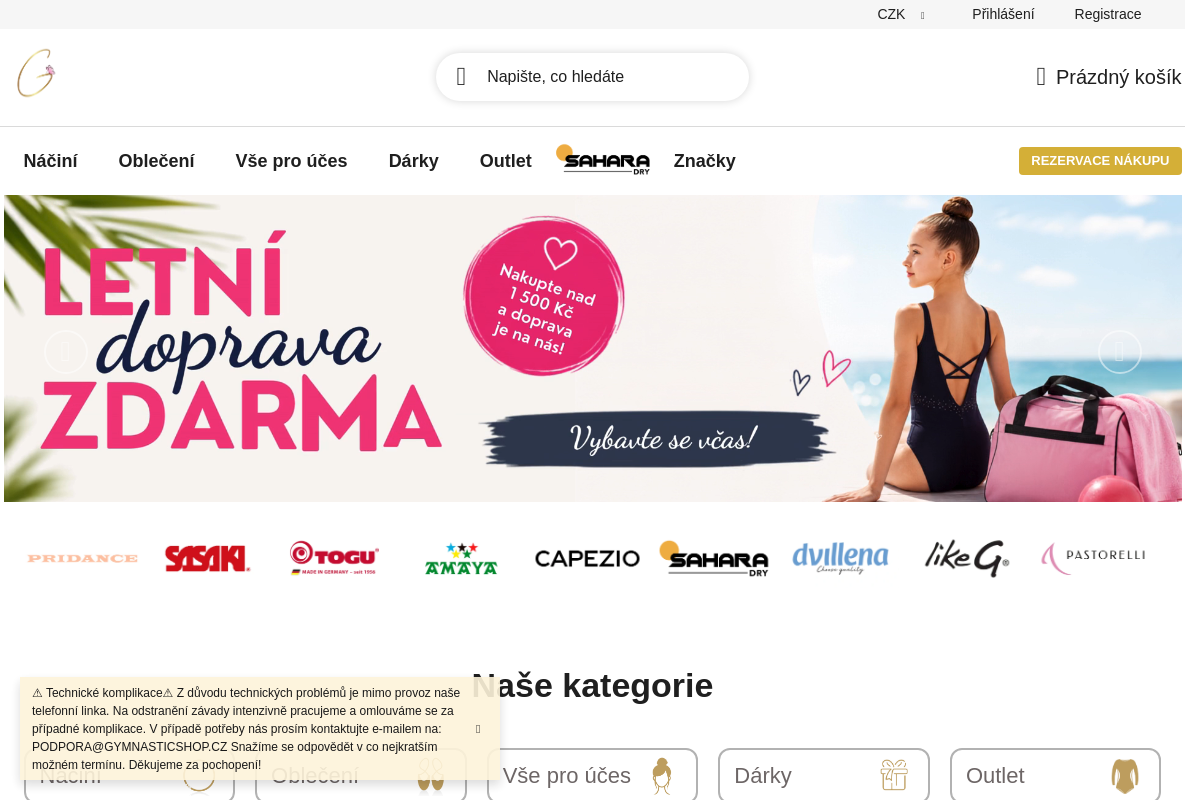 GYMNASTICSHOP.cz