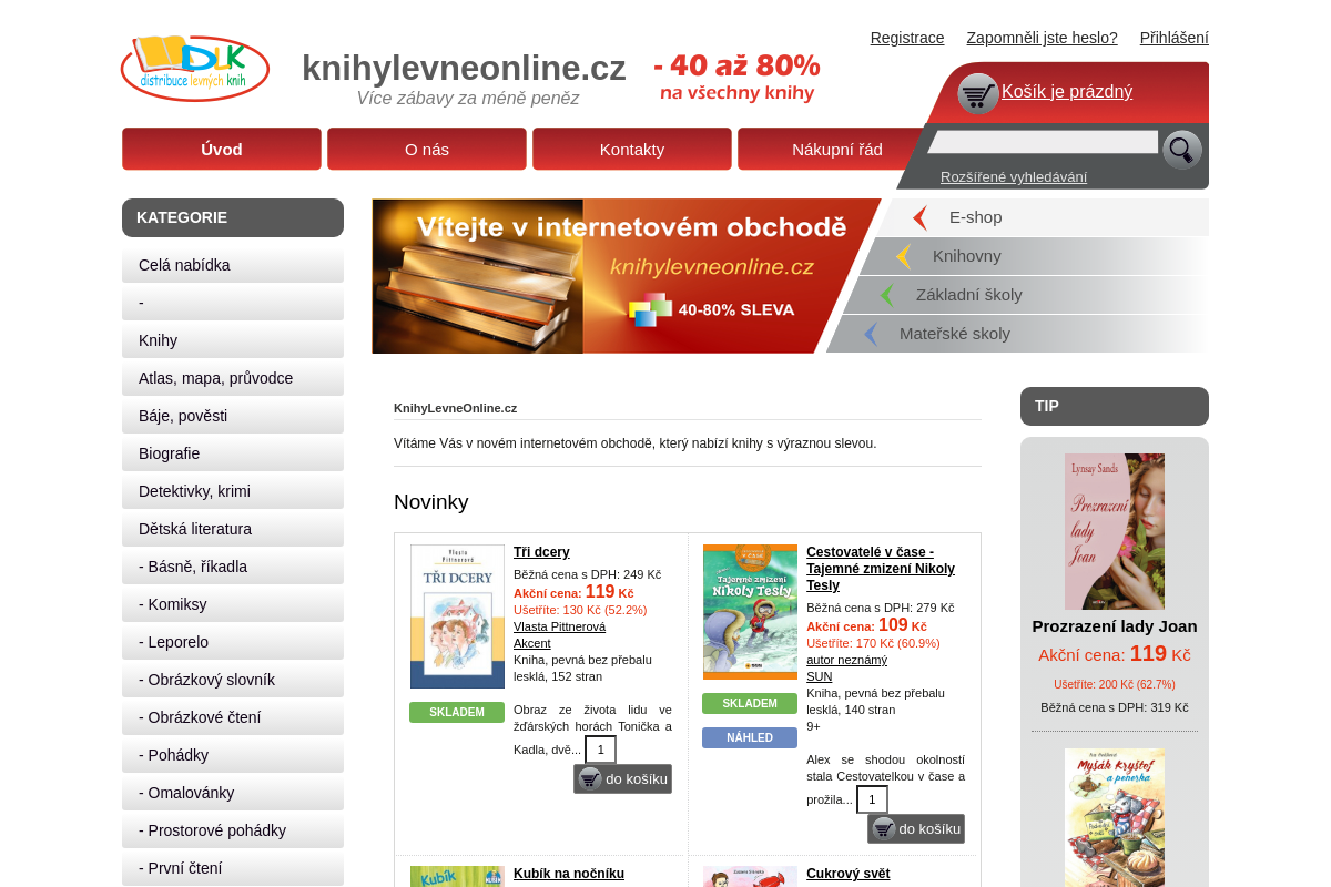 KnihyLevneOnline.cz