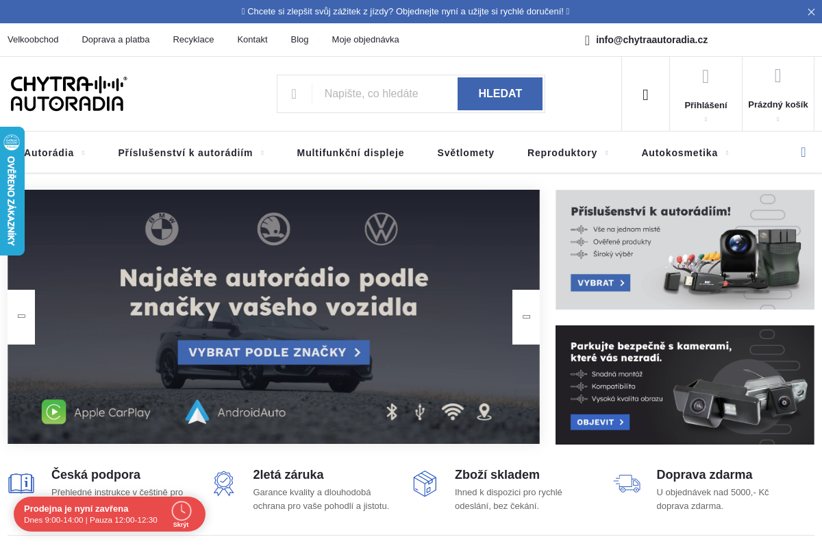 Chytraautoradia.cz