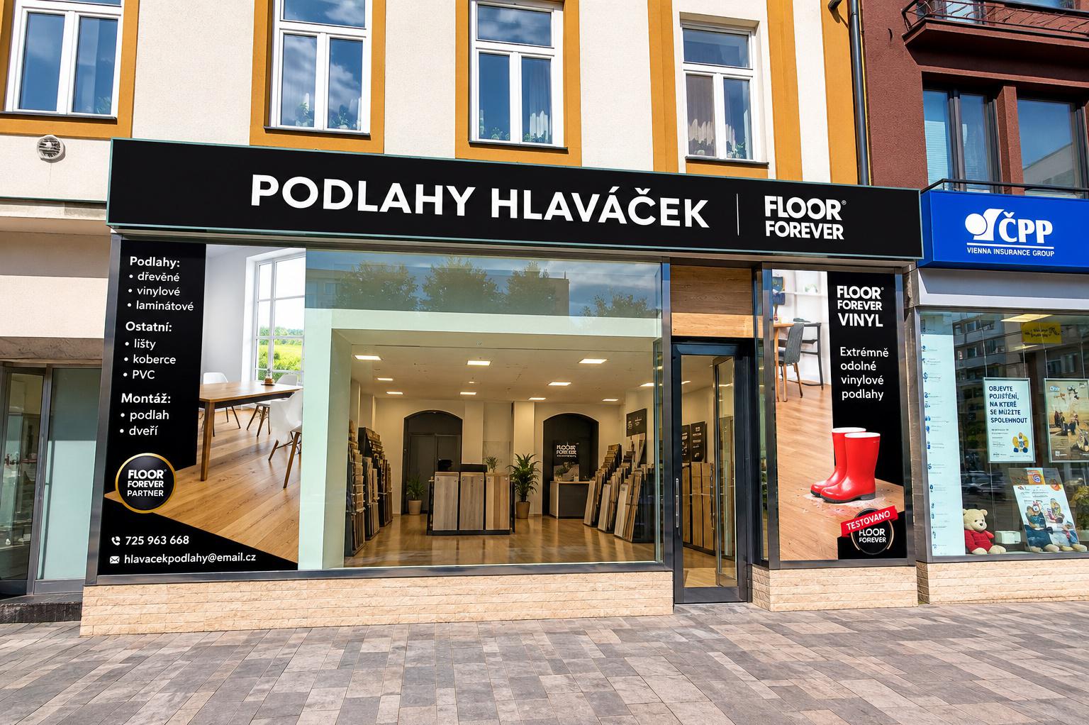 Podlahy Hlaváček