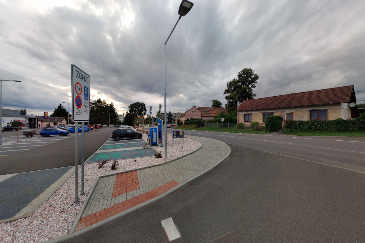 Nabíjecí stanice Lidl
