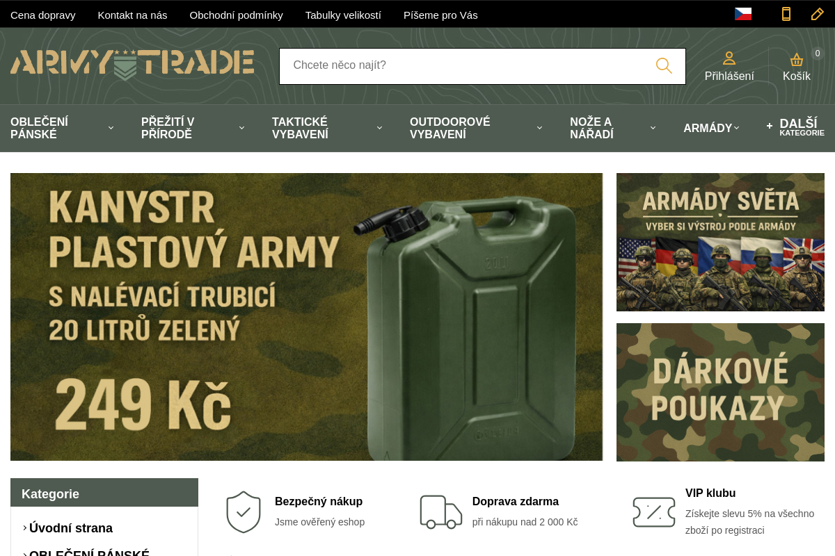 Army shop ARMYTRADE