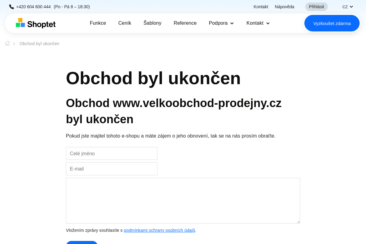 Velkoobchod-prodejny.cz