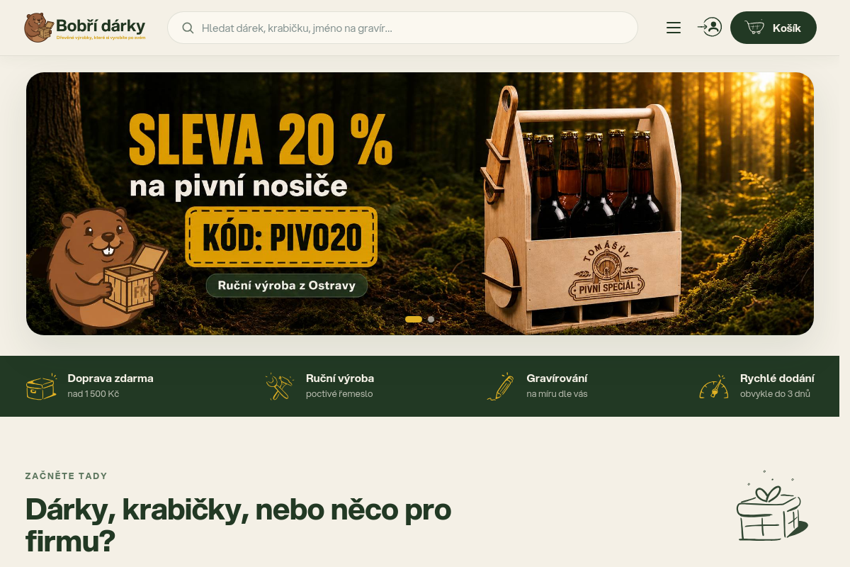 Bobridarky.cz