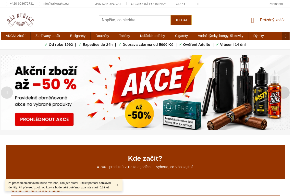Ráj kuřáků