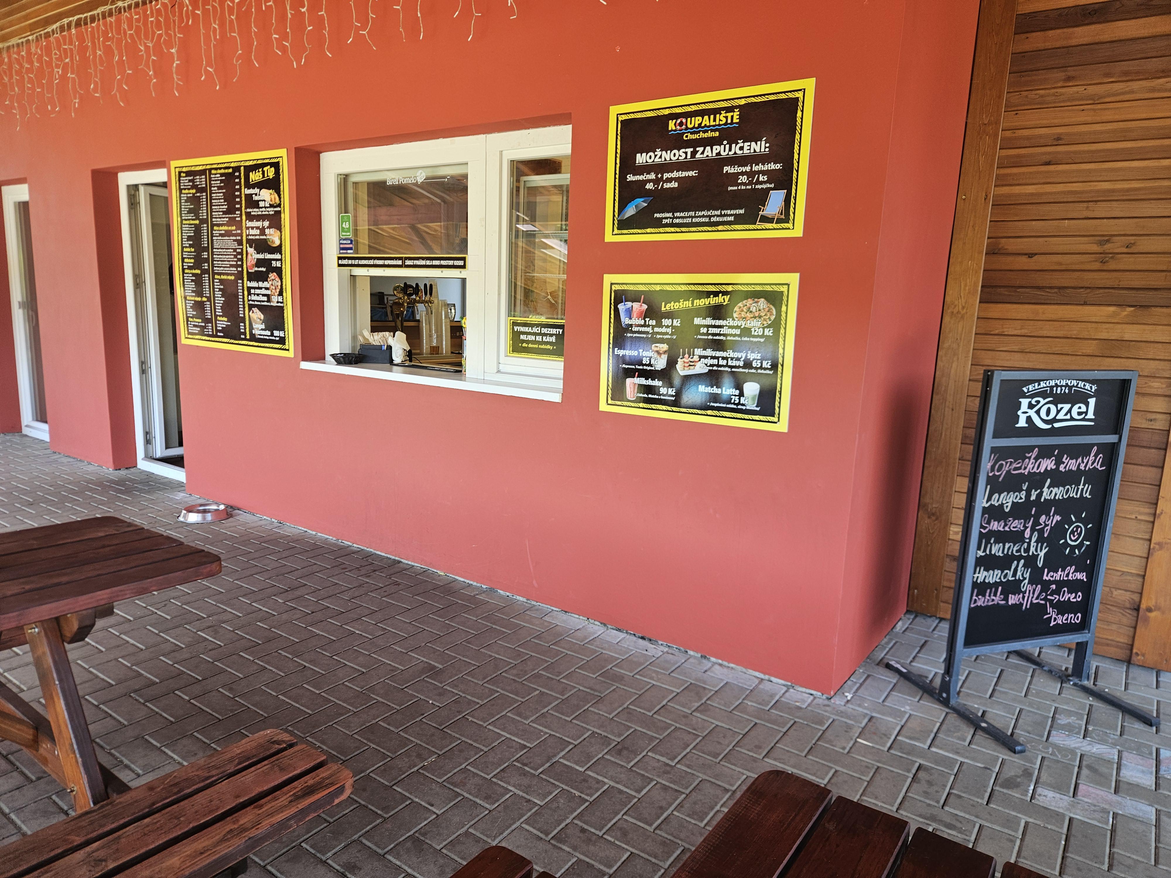 Restaurace -  Kiosek Koupaliště