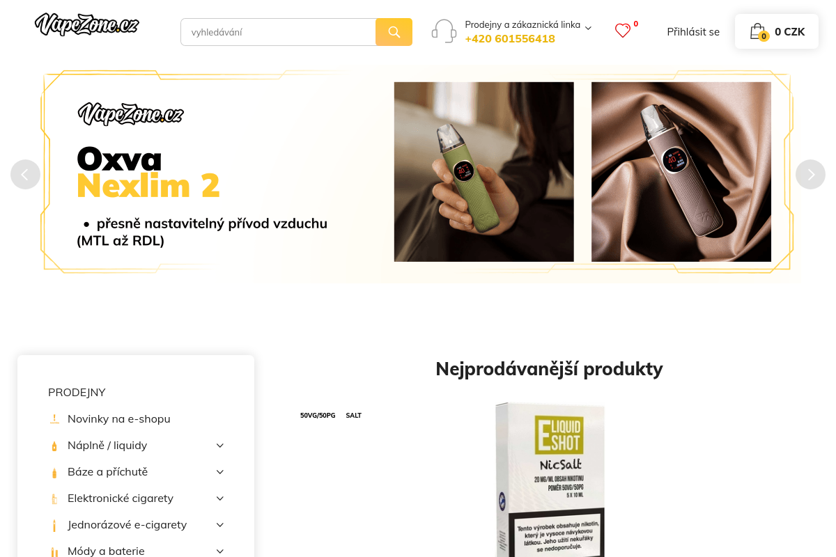 Elektronické cigarety - Vapezone.cz
