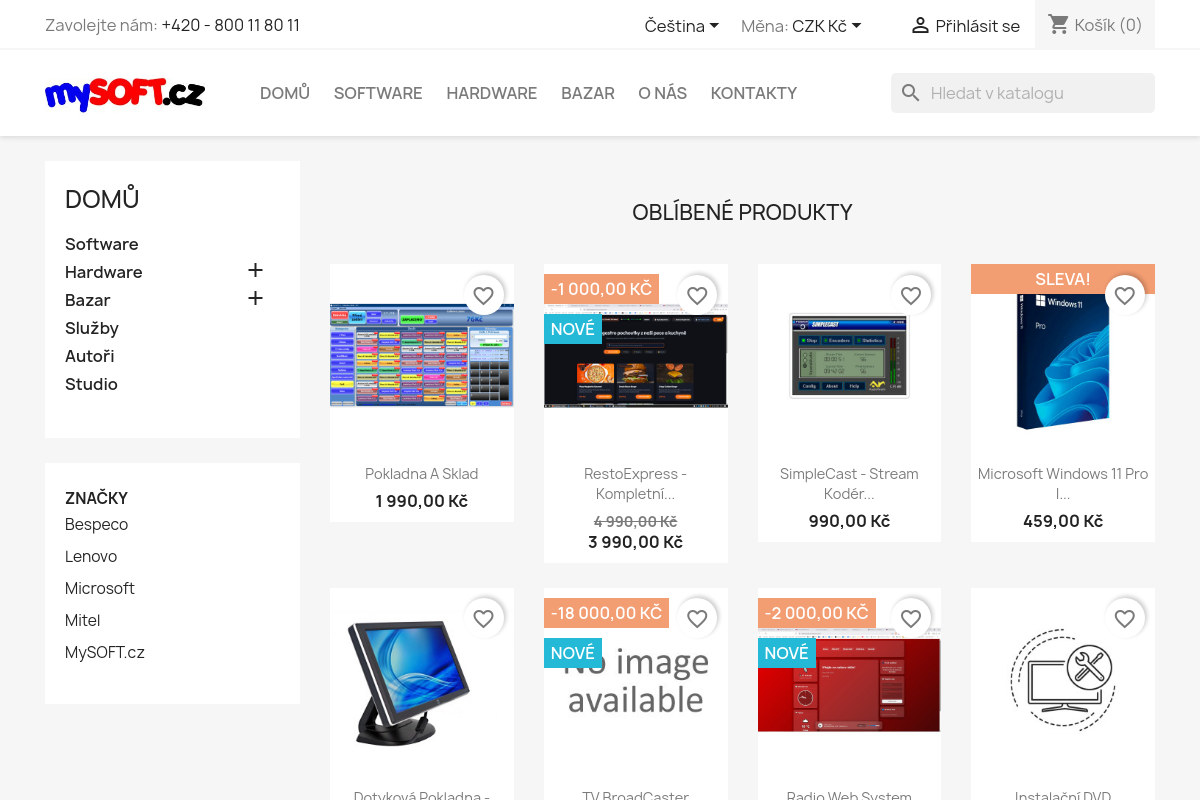 Shop.mysoft.cz/cs