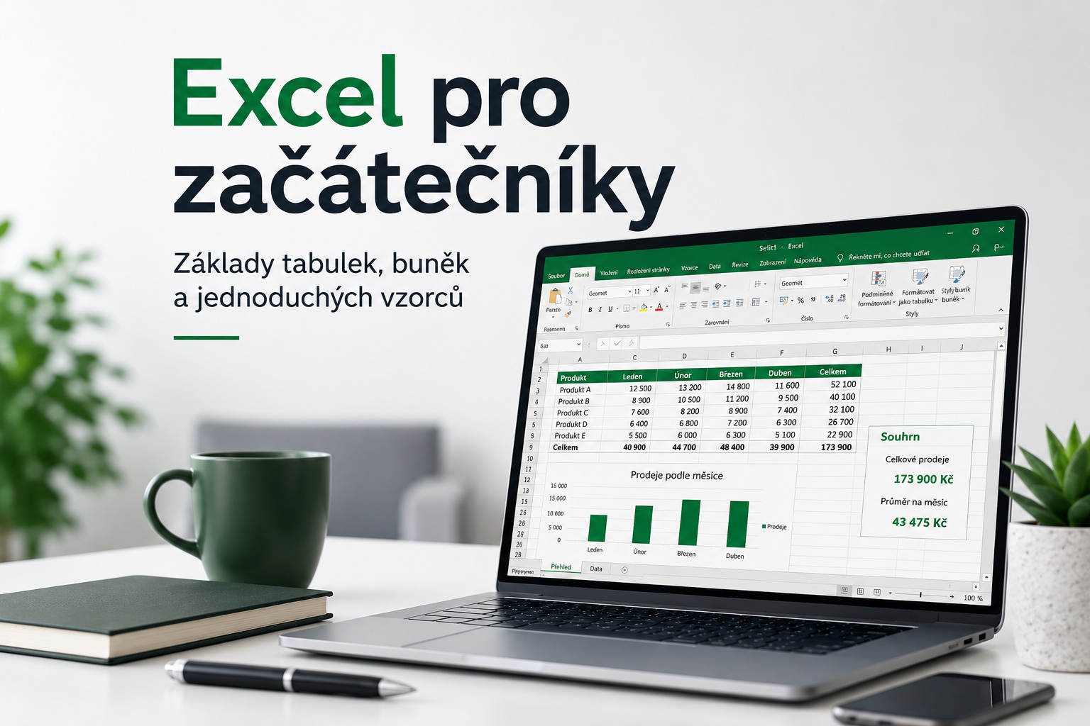 Excel pro začátečníky – individuální výuka