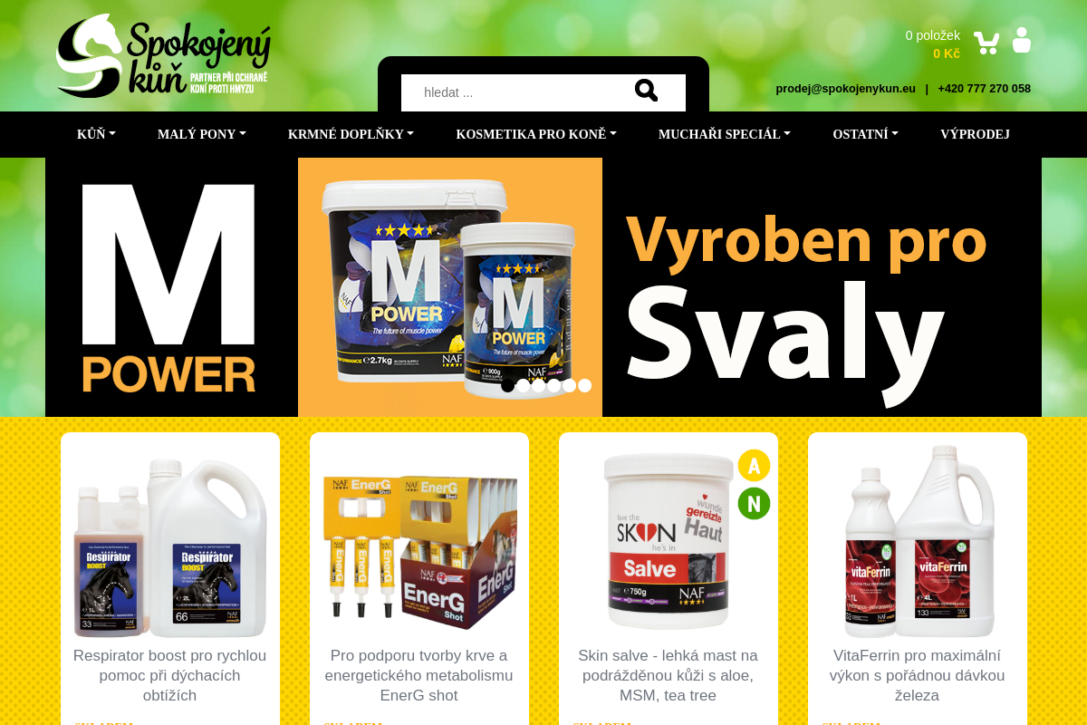 Spokojený kůň