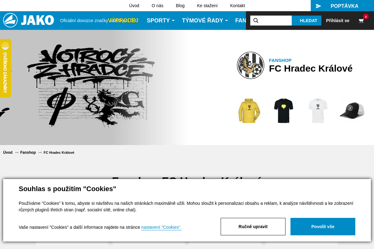 FANSHOP - Malšovická aréna