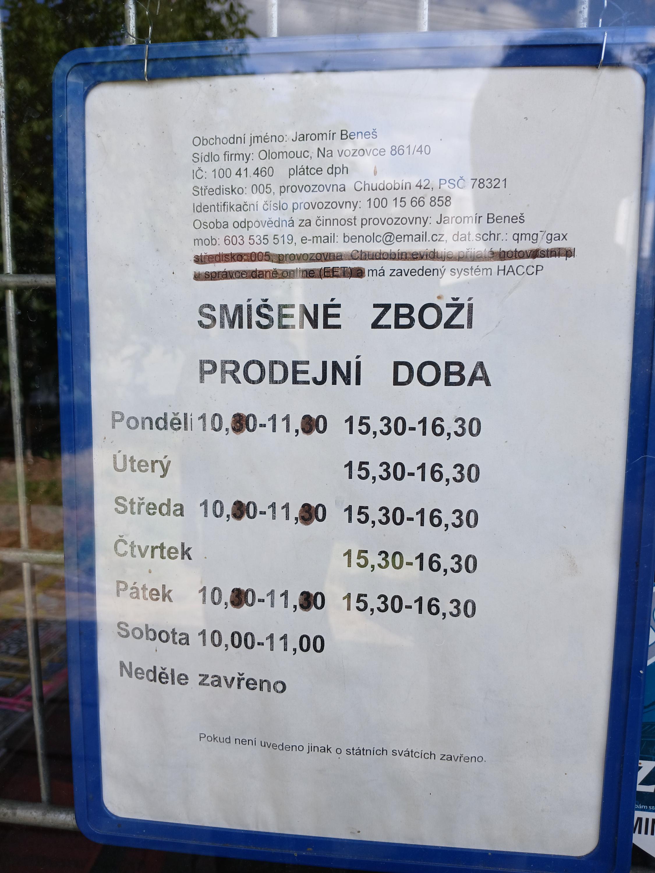 Chudobín Potraviny foto 3