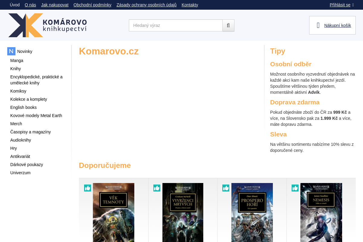Komárovo knihkupectví