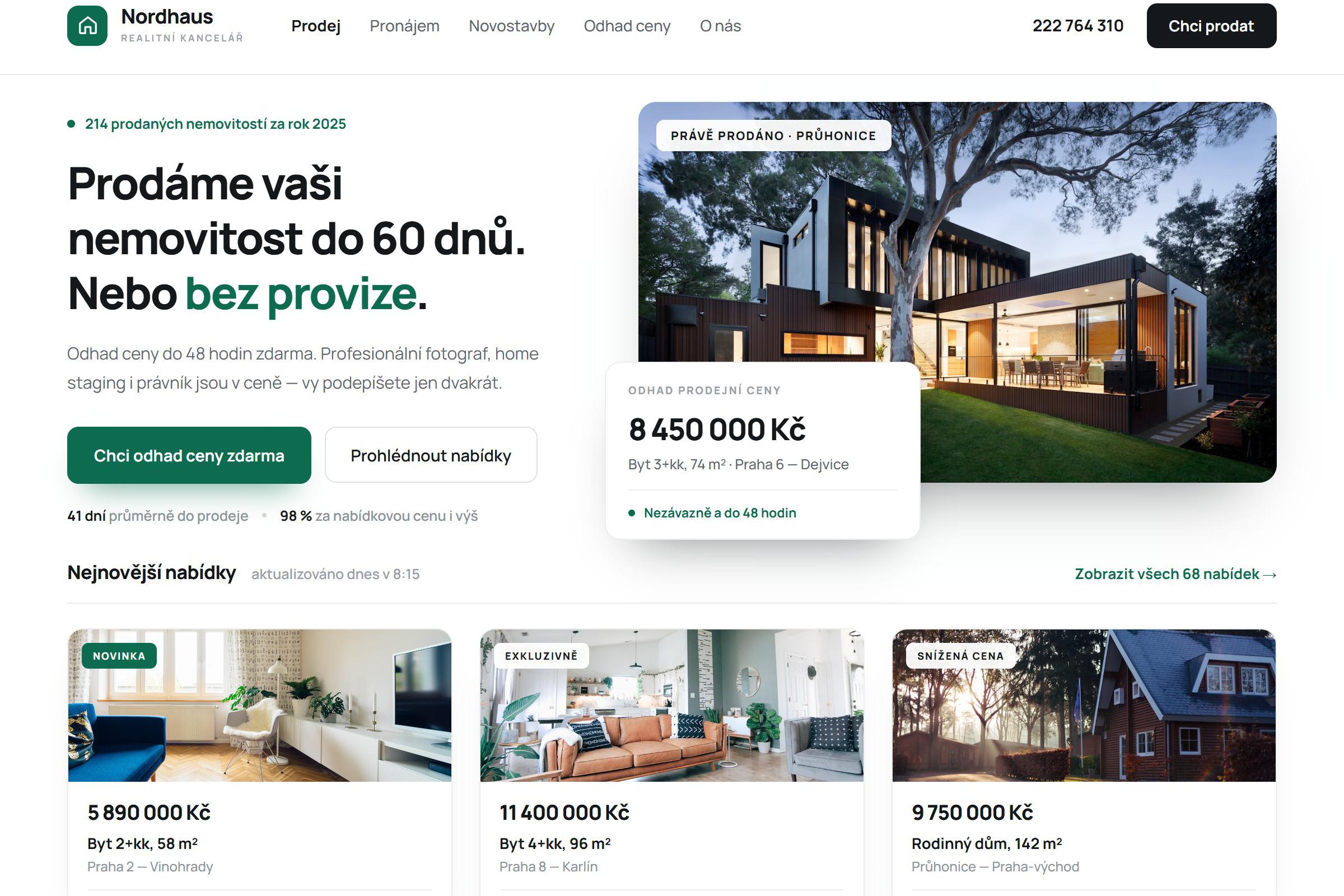 Web na měsíc zdarma, platíte až potom