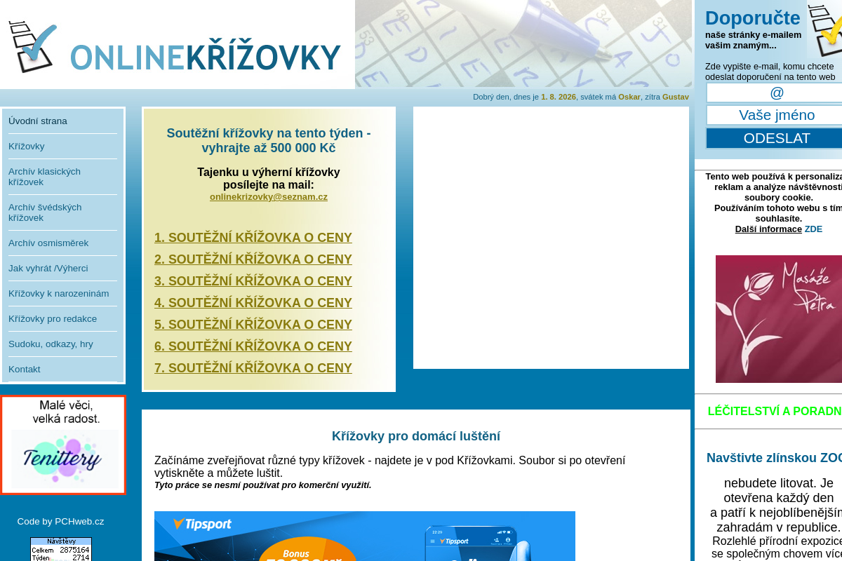 Onlinekrizovky.cz