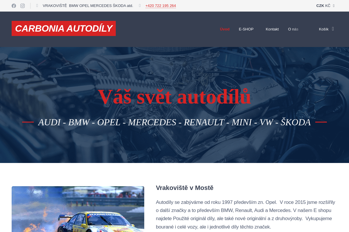CARBONIA AUTODÍLY