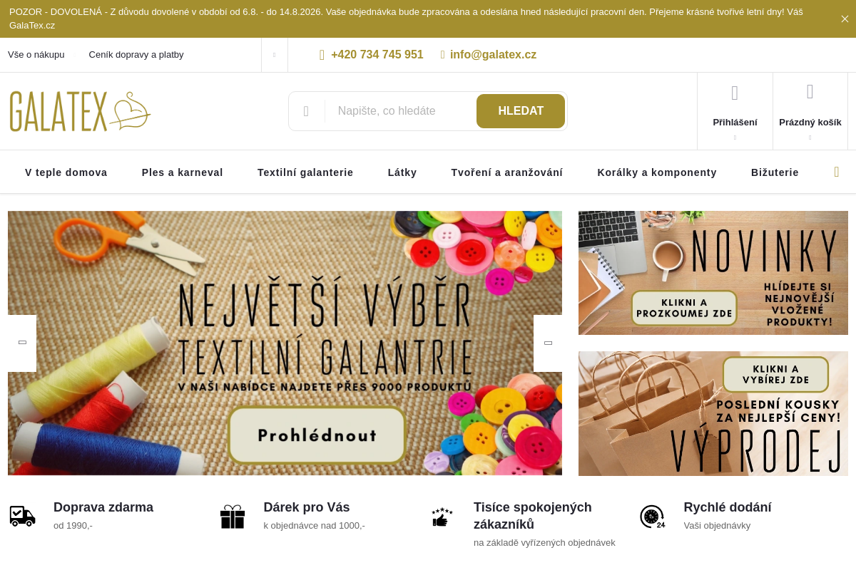 GalaTex.cz