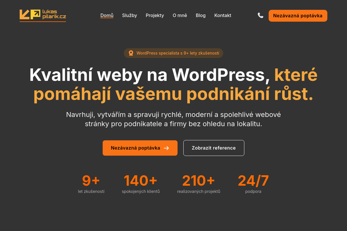 Lukáš Pilarik | kvalitní weby