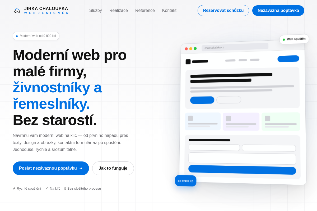 Jirka Chaloupka – WebDesignér