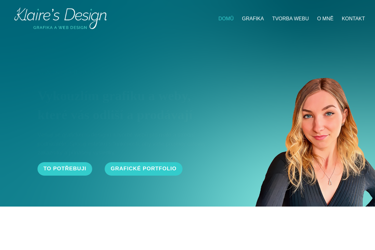 Klára Dobešová | grafika a webdesign