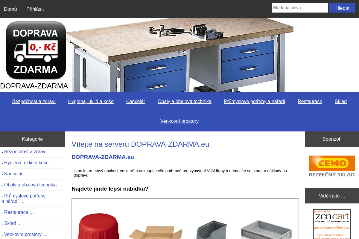 Doprava-zdarma.eu