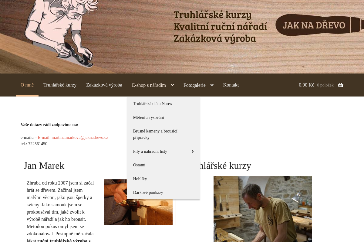 Jan Marek - Jak na dřevo