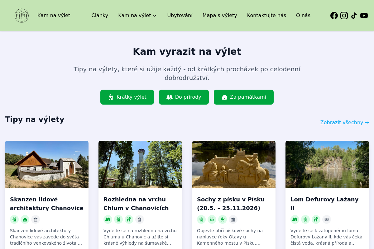 Kam na výlet