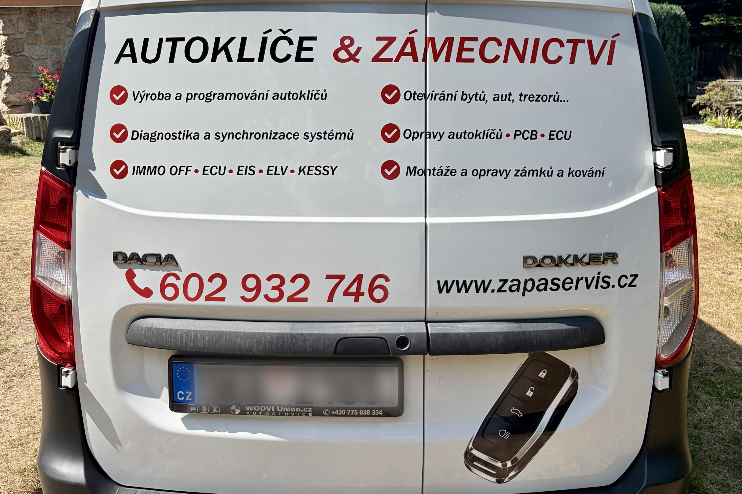 Autoklíče, Autoelektronika & Zámečnická pohotovost KV - Patrik Baroch