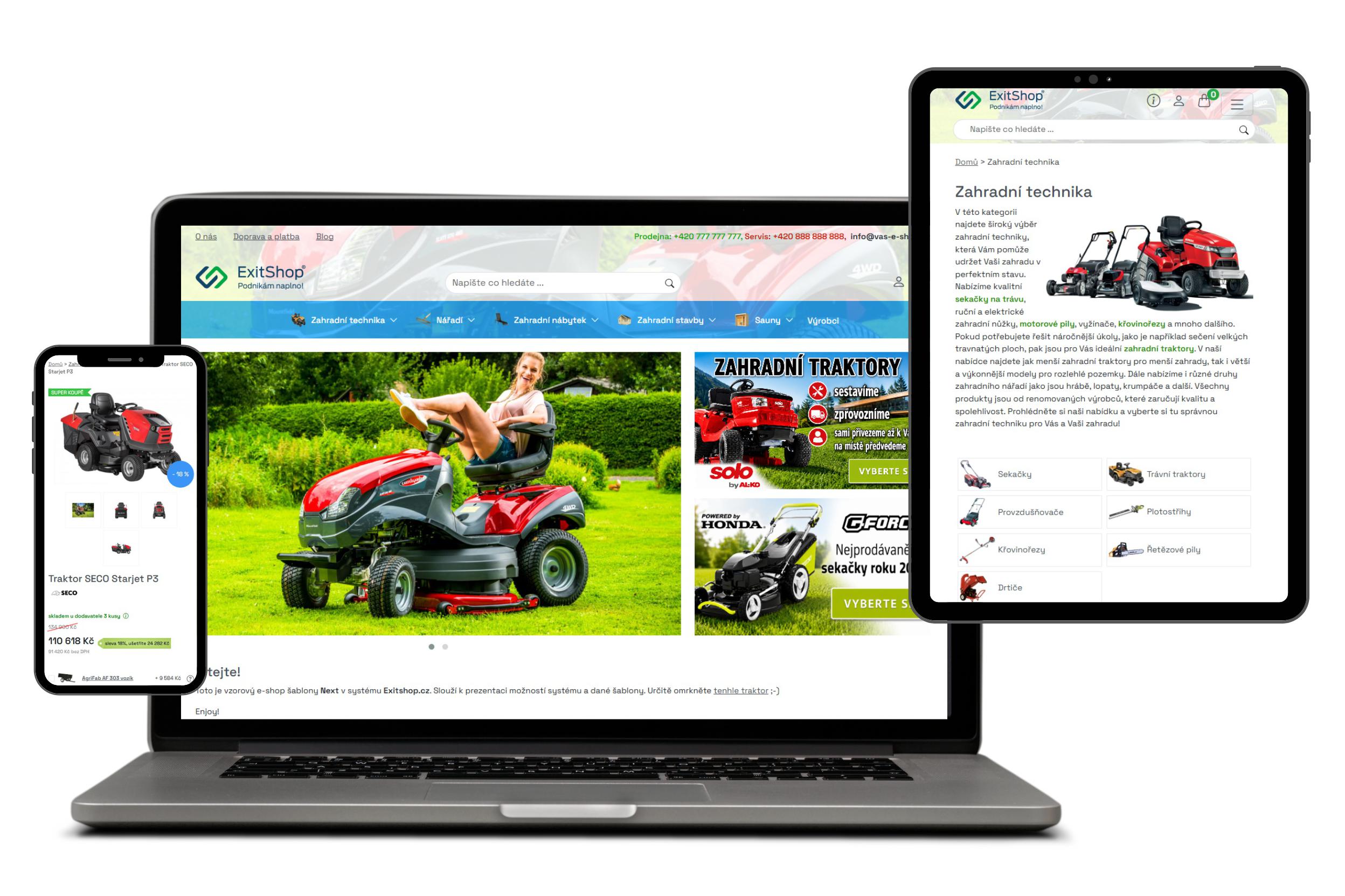 Exitshop.cz - multishop řešení vhodné pro expanzi
