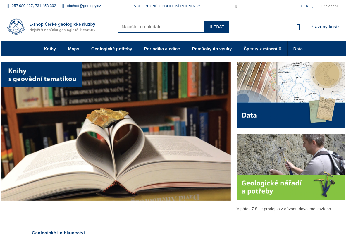Geologické knihkupectví České geologické služby