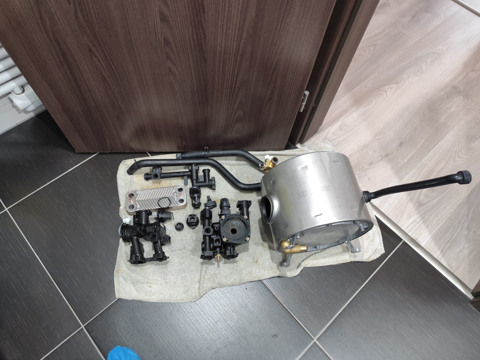 Oprava plynového kotle