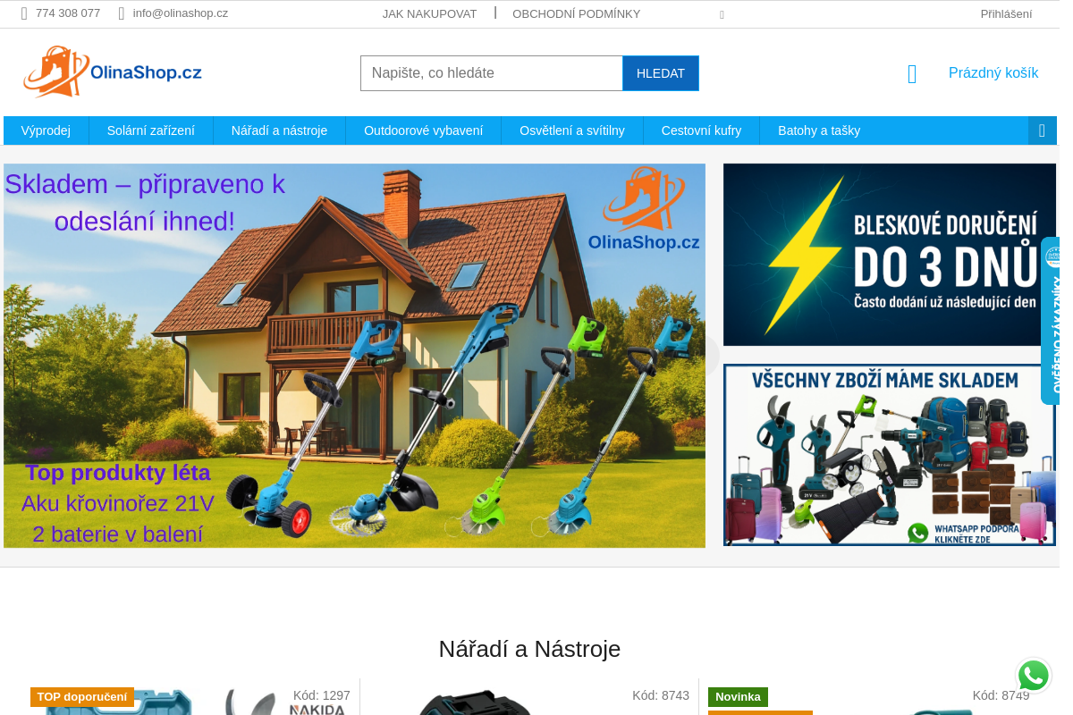 OlinaShop.cz