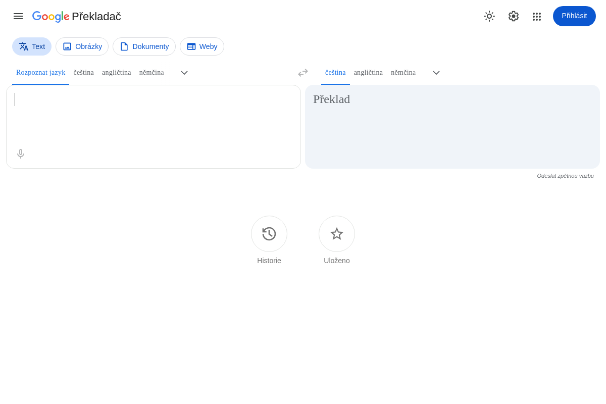 Překladač Google