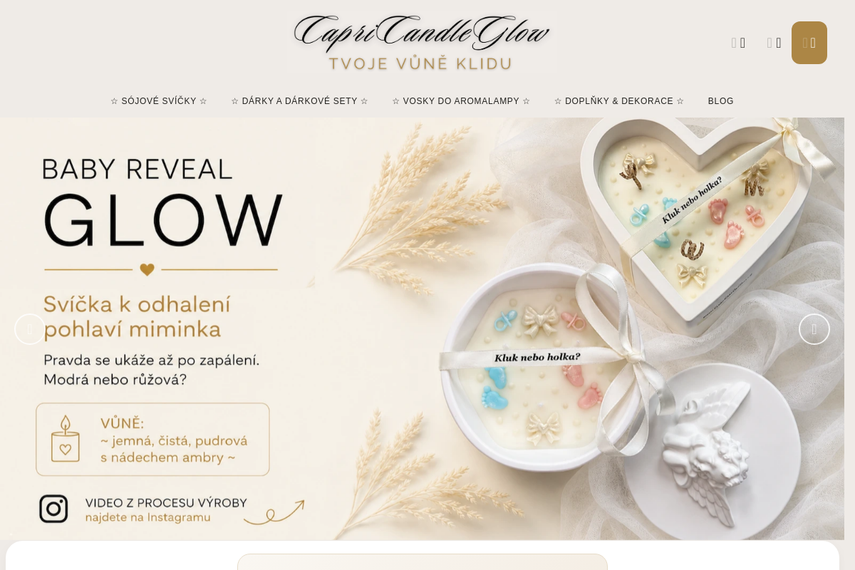 Capricandleglow.cz