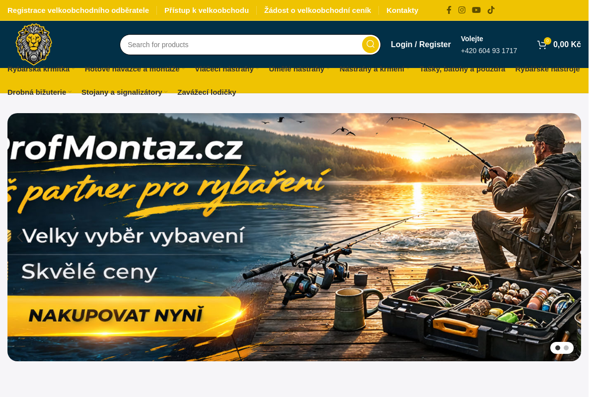 Profmontaz.cz - Rybářské potřeby
