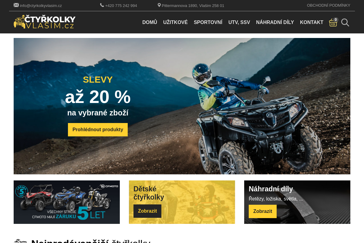 ČtyřkolkyVlašim
