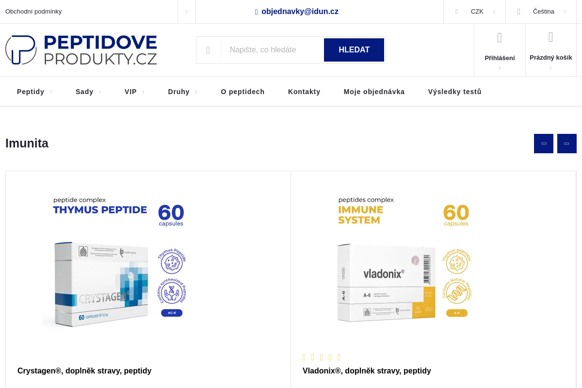 Peptidoveprodukty.cz