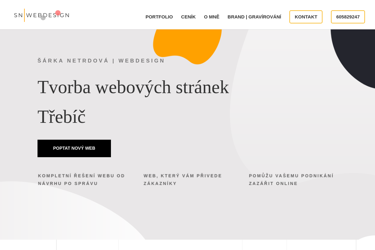 Šárka Netrdová | Webdesign