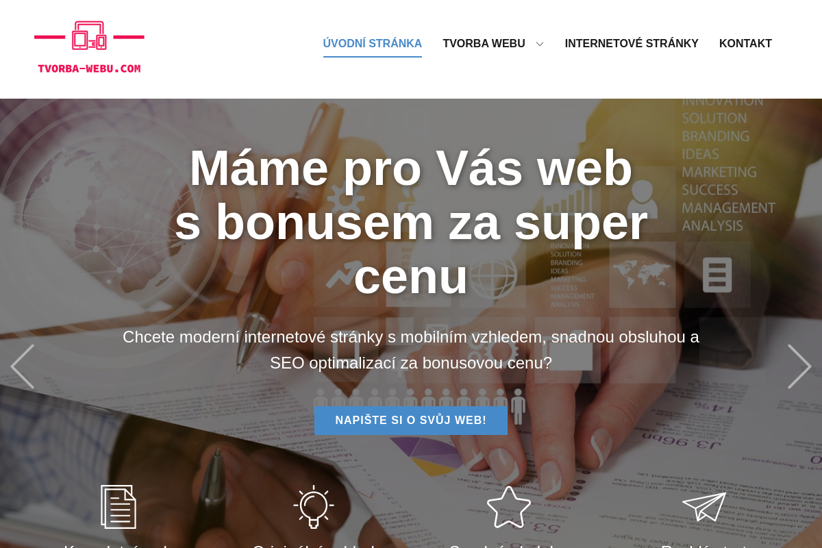 Lukáš Jirman - Tvorba webu