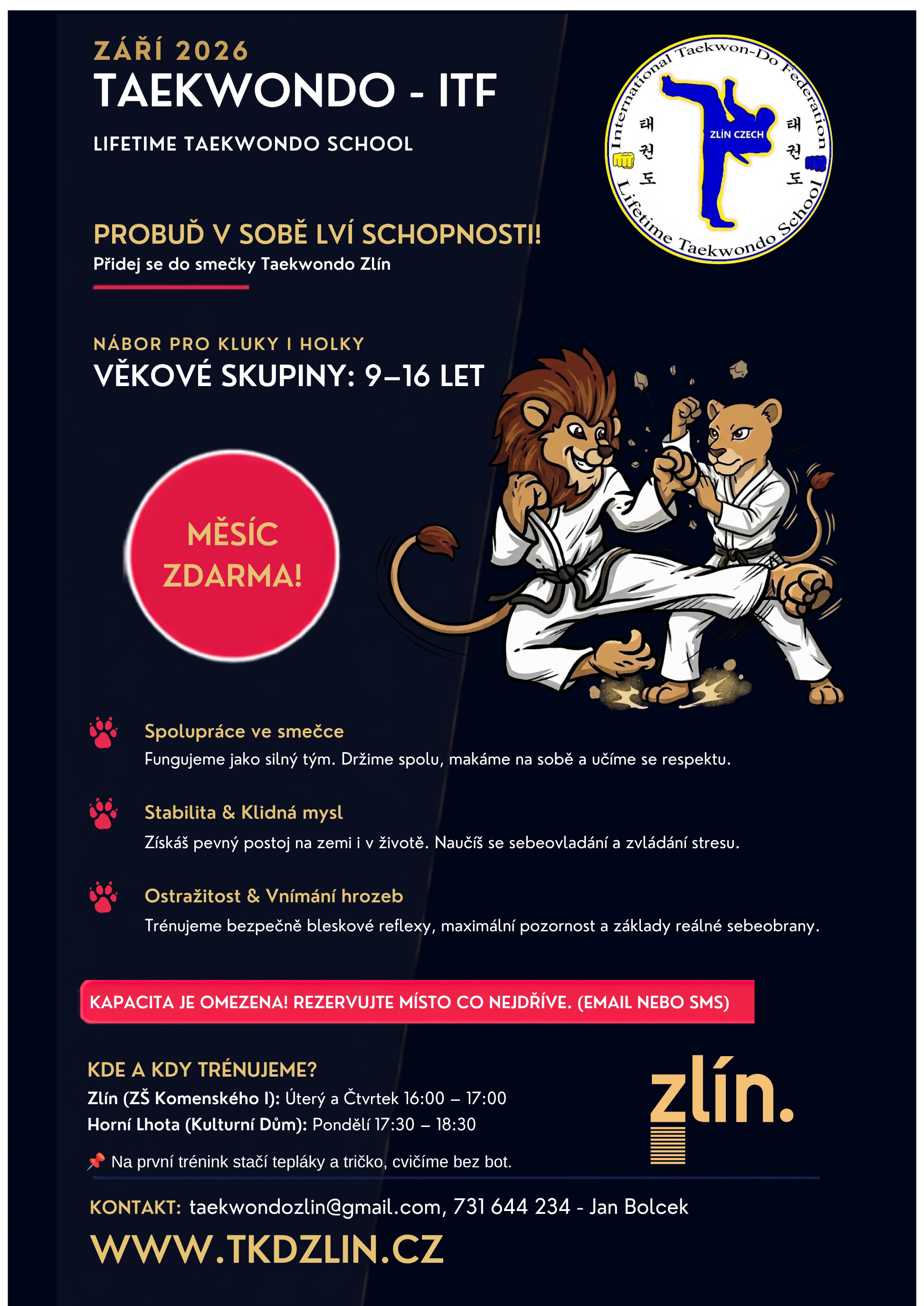 Lifetime Taekwondo School, z. s. foto 3