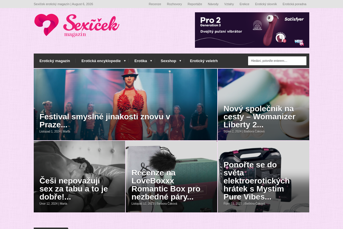 Sexíček magazín