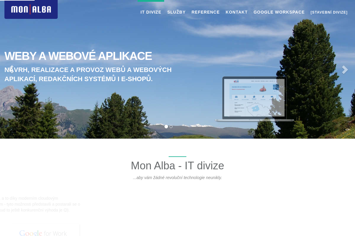 Mon Alba s.r.o. - IT divize